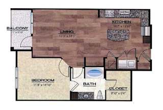 Vittoria Floor Plan at The Rialto, Florida, 32819