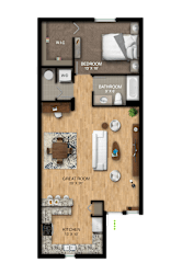Floor Plan Martina at Portofino Landings, Florida, 34947