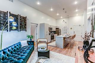Living And Kitchen View at SevenO2 Main Apartments, Utah