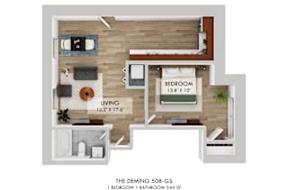 The Deming 508-GS Floor Plan