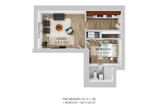 The Deming 514 1-3S Floor Plan