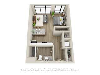 Avalon II - 1 Bed, 1 Bath - Downtown Kalamazoo, MI Apartments - 400 Rose