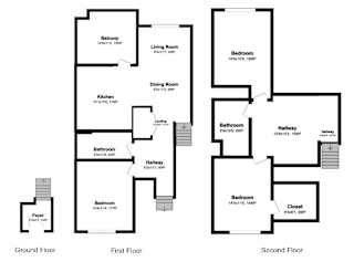 3 Bed 2 Bath Floor Plan at Bella Creek, ROHNERT PARK California