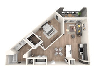 Elliston23 Apartments A4 Floorplan