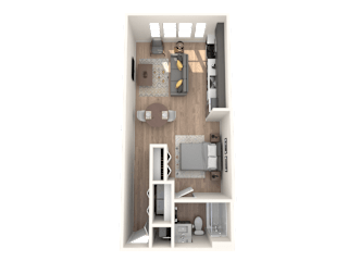 Elliston 23 Apartments S1 Floor Plan
