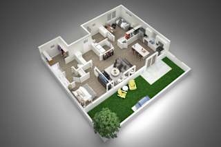 B1 Floor Plan at Zora University, Charlotte, NC