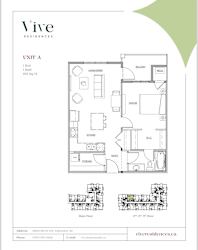 floor plan of the condo unit apartments at vive residences