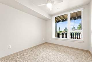 Carpeted Bedroom with Window at Terracina Vista, Portland