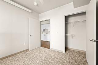 Room with carpeted floor and ceiling fan at Terracina Vista, Portland Oregon