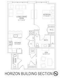 Morris Floor Plan at Heritage Court, 08628