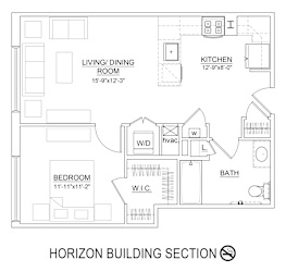 Bergen Floor Plan at Heritage Court, Ewing, NJ