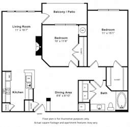 cherry 1 Floor Plan at Harper's Crossing, Pennsylvania