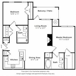 sycamore Floor Plan at Harper's Crossing, Pennsylvania, 19047