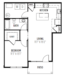 1 Bed Floorplan  at New Britain, Chalfont