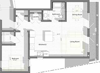 1 Bed G Floorplan at Alena on Haley, Santa Barbara, CA