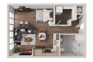 P1 Floorplan at Anthem House, Huntsville, AL