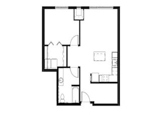1 Bed 1 Bath 604 sqft at Astro, Washington  , 98109