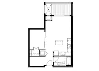 1 Bedroom 1 Bath at Astro, Washington