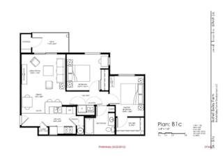 A black and white image of a floor plan for a residential property.
