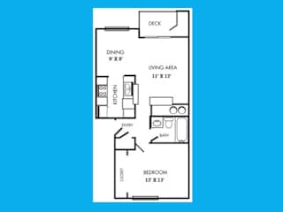 Village Fair One Bedroom, One Bathroom