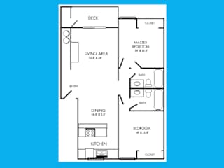 Village Fair Two Bedroom, Two Bathroom