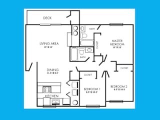 Village Fair Three Bedroom, Two Bathroom