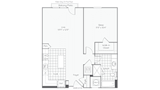floor plan  the elite plan uca apartments in modesto