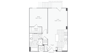 floor plan  the residences at sawmill estates