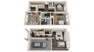 Cab A Floor Plan at ReNew Atascadero, Atascadero, CA, 93422