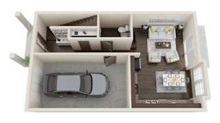 Cab B Floor Plan at ReNew Atascadero, California, 93422
