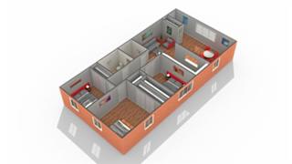 Hyde Park A Floor Plan at The Hinsdale, Illinois