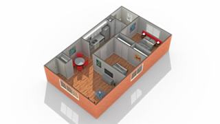 Jarvis Floor Plan at The Hinsdale, Hinsdale, 60521