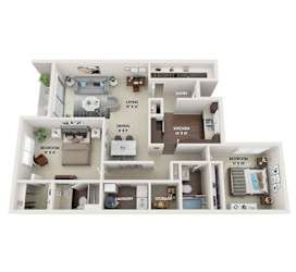 Maple-Lower Floorplan