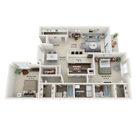 Oak-Lower Floorplan