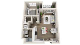 1 bed 1 bath at Arrive Los Carneros Apartments, Goleta