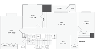 2 bed 1 bath  at ReNew Odenton, Odenton, MD