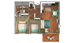 Staring 3d_Floorplan at ReNew at Neill Lake, Eden Prairie, MN, 55344