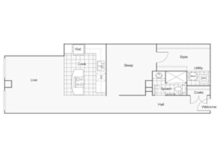 Elsa Floor Plan at ReNew Wichita, Kansas