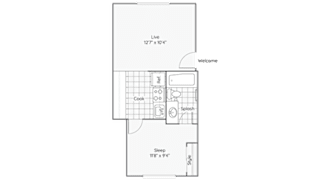 floor plan  the residences at sawmill estates apartments in