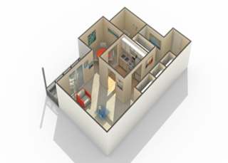 Joliet1 Floor Plan at The Atwood at Eden Prairie, Eden Prairie