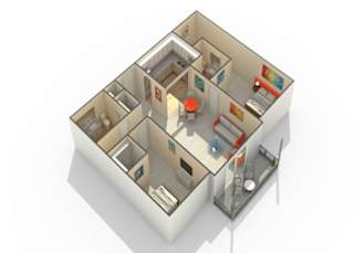 Lincolnshire3 Floor Plan at The Atwood at Eden Prairie, Minnesota