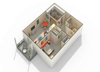 Tinley2 Floor Plan at The Atwood at Eden Prairie, Minnesota
