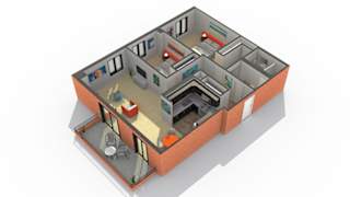 Ten 95 Floor Plan at ReNew Wheaton Center, Illinois