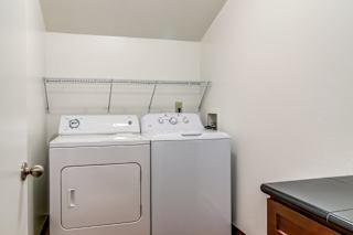 Laundry Room at The Bluffs at Mountain Park, Oregon