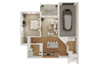 The Simsbury Floor Plan at Mallory Ridge, Bloomfield, Connecticut