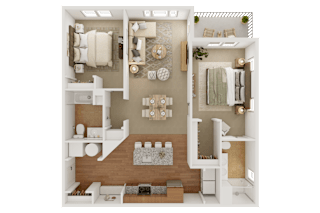 The Summerwind Floor Plan at Mallory Ridge, Bloomfield