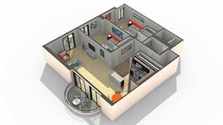 Twelve 00 Floor Plan at ReNew Wheaton Center, Illinois