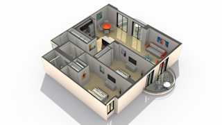 Twelve 00 Floor Plan at ReNew Wheaton Center, Illinois, 60187