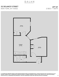 2 Bed 1 Bath