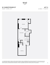 2 Bed 1 Bath